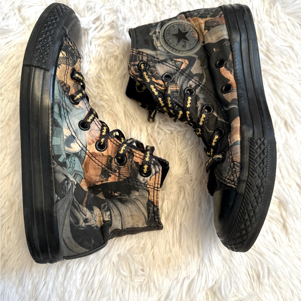 DC Comic Batman Converse Sneakers
